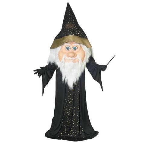 male wizard costume|big face wizard costume.